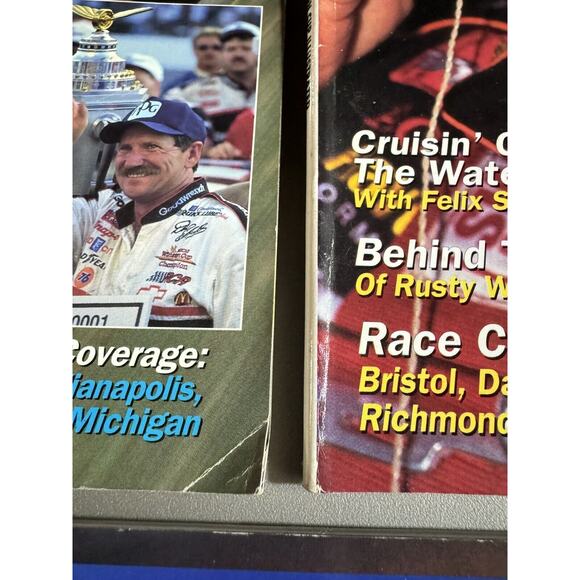 Winston Cup Illustrated NASCAR Magazine Lot (6) 1995 Earnhardt Jarrett Gordon - Picture 8 of 8